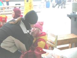 Kasvomaalausta.